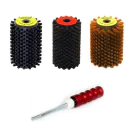 Solda Rotobrush set (Handle+Brass, Nylon & Boar skin) 100mm