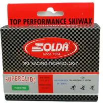 Solda 81RE Superglide Solid Wax Red 0°...-13°C, 60g