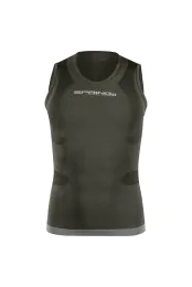 Spring Sleeveles T-shirt for Man, Dark Grey