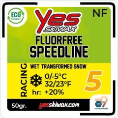 Yeswax Speedline Fluor Free Racing paraffin, 0...-5, 150gr