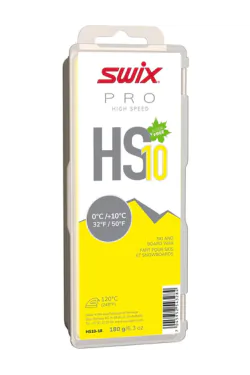 SWIX HS10-18 High Speed 10 Yellow Glider +10°...0°C, 180g