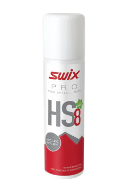 SWIX HS08L-12 High Speed Liquid Red Glider +4°...-4°C, 125ml