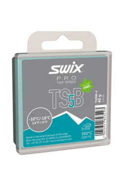 SWIX TS05B-4 Top Speed 5 Black Glider -10°C...-18°C, 40g