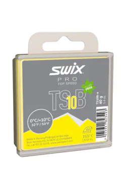 SWIX TS10B-4 Top Speed 10 Black Glider 0°C...+10°C, 40g