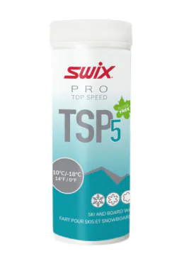 SWIX TSP05-4 Top Speed Turquoise Powder -8°...-15°C, 40g