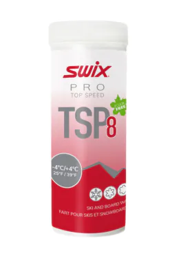 SWIX TSP08-4 Top Speed Red Powder +4°...-4°C, 40g