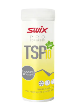 SWIX TSP10-4 Top Speed Yellow Powder +10°...0°C, 40g