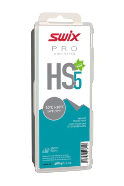 SWIX HS5-18 High Speed 5 Turquoise Glider -10°C...-18°C, 180g
